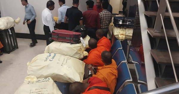 කෝටි 110 ක් පමණ වටිනා කුෂ් ගෙනා චීවර ධාරීන් 22 ක් අත්අඩංගුවට කෝටි 110 ක් පමණ වටිනා කුෂ් ගෙනා චීවර ධාරීන් 22 ක් අත්අඩංගුවට